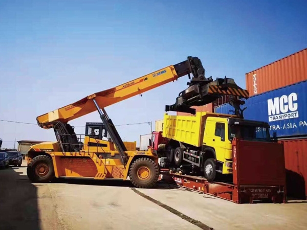 Nigeria import project of Tractor, Grader and Construction truck